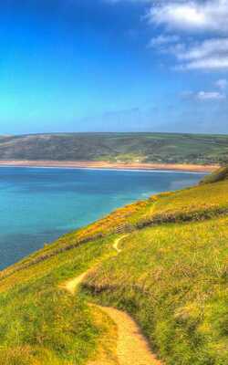The North Devon coastline