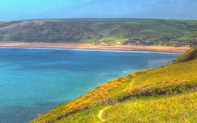 The North Devon coastline